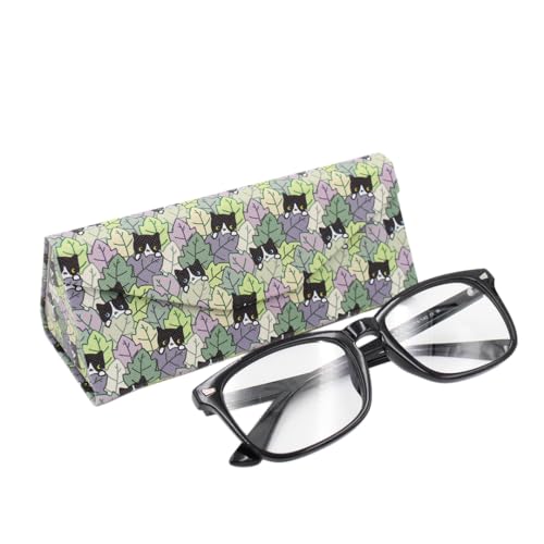 Image of Real Sic Glasses Case for Men and Women - Magnetic Folding Hard Shell Sunglass Holder - Inspired by Adorable Animals