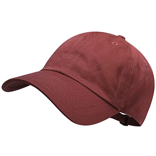 GADIEMKENSD Blank Baseball Cap, Washed Cotton Unstructed Unisex