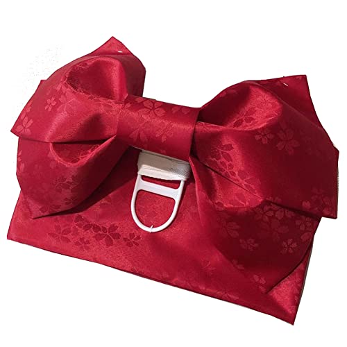 Shaping Yukata Obi Yukata Belt Kimono Waistband-Wine Red