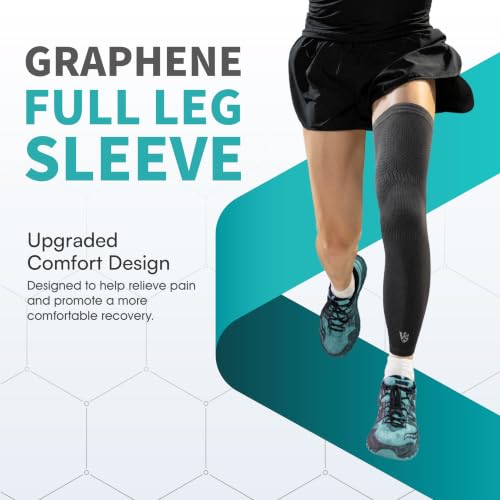Image of Vital Salveo - Graphene Compression Full Leg Sleeve (1PC)