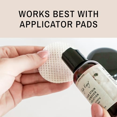 Eye Envy Tränenfleckentferner-Lösung für Katzen|100% natürlich und sicher|Empfohlen von Züchtern/Tierärzten/Katzenliebhabern/Groomern|Enthält kolloidales Silber, 2 oz