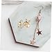 GALPADA 2pcs Fashionable Teeth Caps with Unique Star Design for Hip Hop Cosplay for Parties Performances and Everyday Wear Elegant and Comfortable Accessory