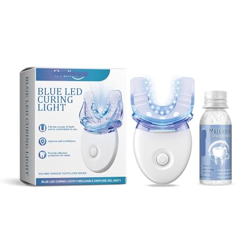 Kit De Cuidado Dental For Mejorar La Sonrisa, Reparación Temporal De Dientes, Fácil De Usar Con Luz LED De Curado.(1PC)