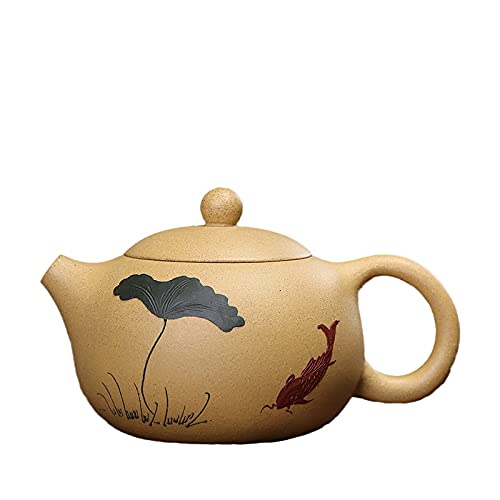 Théière à L'argile Violette Théière Tea Bouilloire à thé en terre cuite à la main avec des infuseurs for théière en céramique en céramique en vrac Theiere