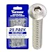 1/4-20 x 1-1/2" Button Head Socket Cap Screws, Allen Socket Drive, Stainless Steel 18-8, Full Thread, Bright Finish, Machine Thread, Quantity 25 by Fastenere