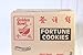 Fortune Cookies Fresh Single Wrap 400 Pcs (1 Box)At D&J Asian Market