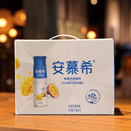 Amazon.com : Yi Li An Mu Xi Premium Drink Flavored Yogurt 伊利高端