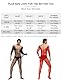 Bodystocking Sexy Ouvert Herren Sissy Dessous Männer Reizwäsche Gay Fischnetz Catsuit Spitze Sexy Unterwäsche für mann Lingerie Erotische Kostüme Netzstrümpfe Men Netz Bodysuit Schwarz,L-XXL