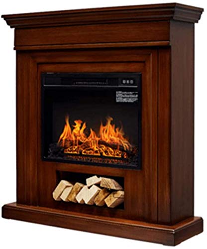 Elektroherd Raumheizung mit realistischem 3D-Flammeneffekt Sicherheitsthermostat Heizkamin Kostenlose Stan-Kamine einstellbare Flammenfarbe und