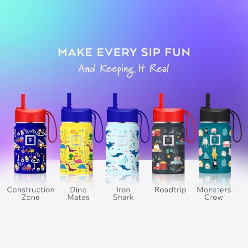 IRON °FLASK Kids 14oz Insulated Tumbler with Leakproof Straw Lid — view 6