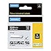 DYMO Industrial Rhino Black Vinyl Tape,White on Black,12mm(1805435), DYMO Authentic