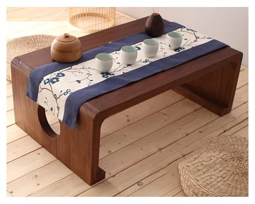 Table basse japonaise pliante pour optimiser les petits salons