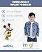Disney Mickey Mouse Goofy Donald Duck Infant Baby Boys Denim Jacket Friends/Blue 18 Months