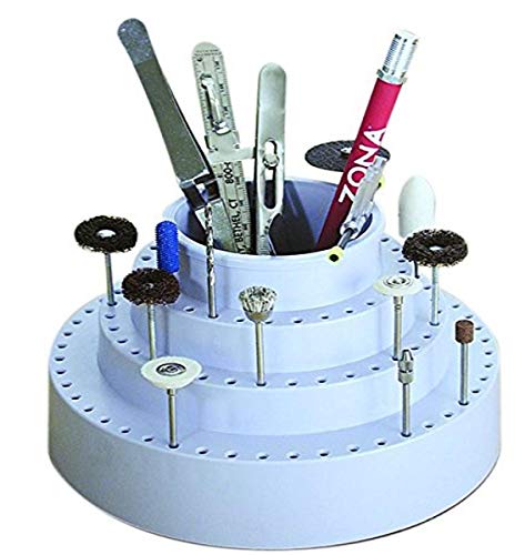 ZONA - 37865 Zona 37-865 Rotating Bur Holder for 114 3/32-Inch Shank Burs, 3-Inch Deep x 2-3/4-Inch Diameter Cup