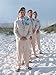Lanshion Men's Linen Suit 3 Piece Summer Slim Fit Blazer Set for Beach Weddings Parties Casual Business Jacket Vest Pants Champagne Large