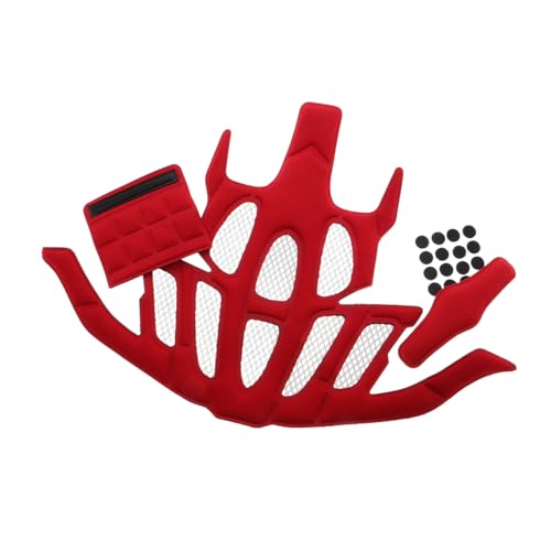 Mikinona ライディングヘルメット用軽量通気性インナーライナーパッド 汗吸収スポンジクッション 自転車 バイク兼用 ヘルメット内装 保護 快