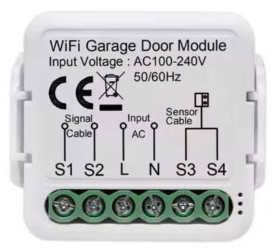 Tuya Smartlife Ouvre-porte de garage intelligent WiFi – Fonctionne avec Alexa