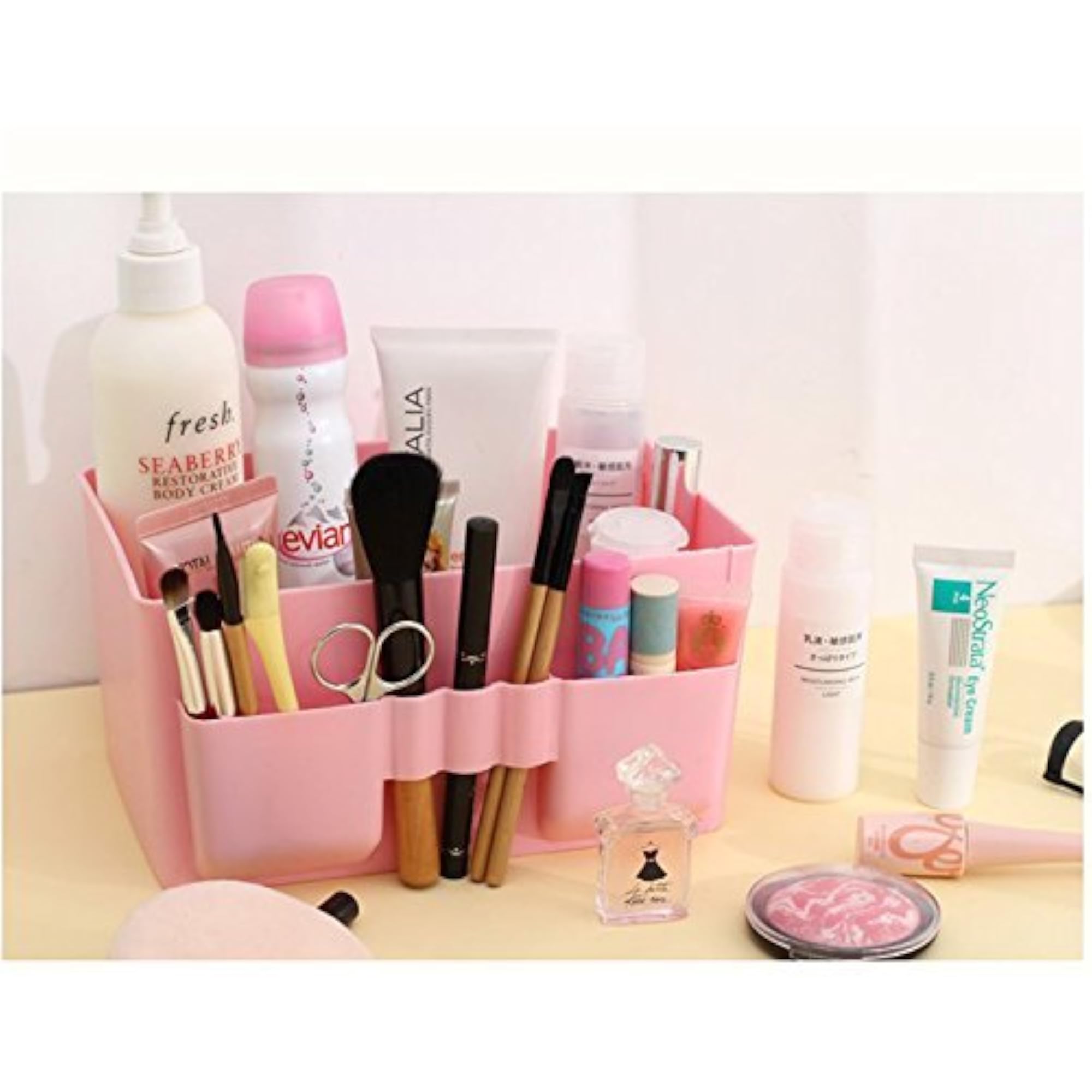 GlobalNiche® Bluee Makeup Storage Box, Organizer Case