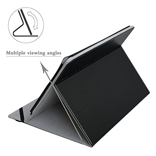 Google Pixelbook Case,Mama Mouth Pu Leather Folio Carring Cover For 12.3" Google Pixelbook (12.3 Inch Hd Ips Touch) 2In1 Laptop,Black #TOP3