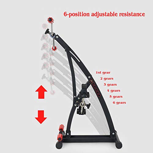 Ejercitador de Pedales Fitness para Piernas y Brazos miniatura 4