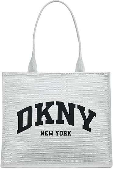 DKNY Hadlee grand sac shopping en toile pour femme coloris beige chic