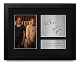 HWC Trading Dominic Purcell & Wentworth Miller Prison Break Framed Gifts Printed Signed Autograph Picture for TV Show Fans - US Letter Size