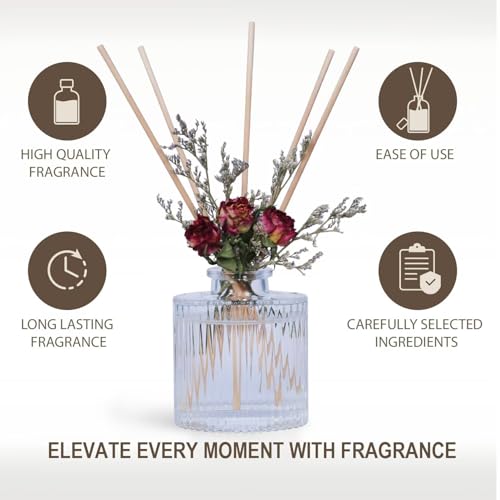 UCC-Reed-Diffuser-Set-338-oz-Classic-Cream-Vanilla-Premium-Scented-Diffuser-with-Flower-Sticks-Home-Fragrance-Reed-Diffuser-for-Bathroom-Shelf-Decor UCC Reed Diffuser Set 338 oz Classic Cream Vanilla Premium Scented Diffuser with Flower Sticks Home Fragrance Reed Diffuser for Bathroom Shelf Decor