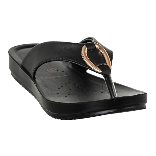 Image of inblu Stylish Fashion Slipper for Women | Comfortable | Lightweight | Anti Skid | Casual Office Footwear (BM60)