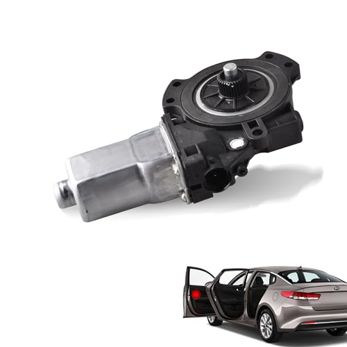 Unikpas Driver Side Window Motor Compatible for Kia Optima 2011-15 Front Left Door Window Regulator Motor Without Auto Up