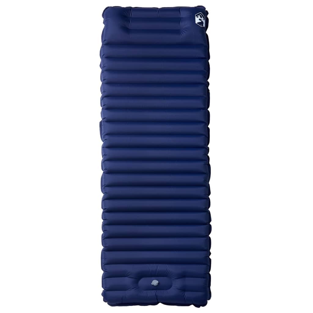 Homgoday Selbstaufblasende Camping-Matratze, integriertes Kissen, Marineblau, Matratze für Bettgestell, Matratze für Schlafsofa, Rahmen l1