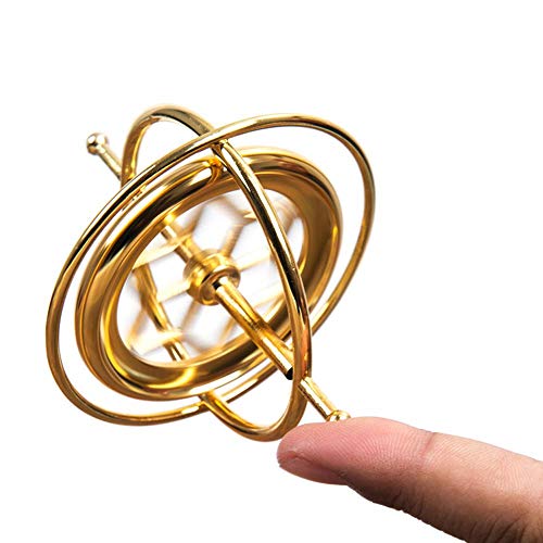 Pawaca Gyroscope de précision Gyroscope Gyroscope en métal Jouet éducatif pour la Vie