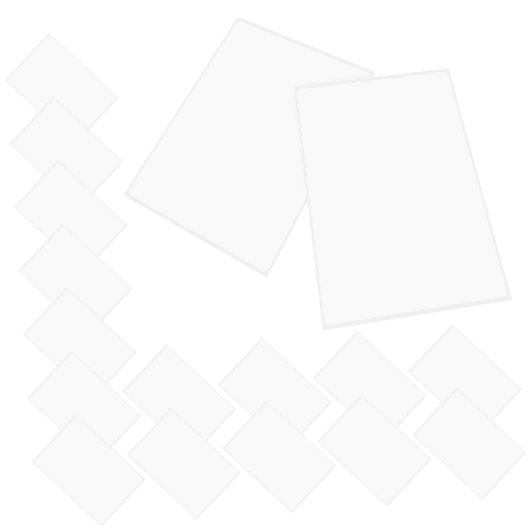 Veemoon 160 Sheets White Waterproof Pantry Labels Removable Storage Bin Stickers for Kitchen Home Office