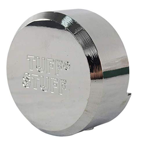 Tuff Stuff#5200KA43 (Like American Lock A2000) 2-7/8" Shackleless Steel Stepped Back Padlock Lock Hockey Puck Style Round (Re-Keyable)