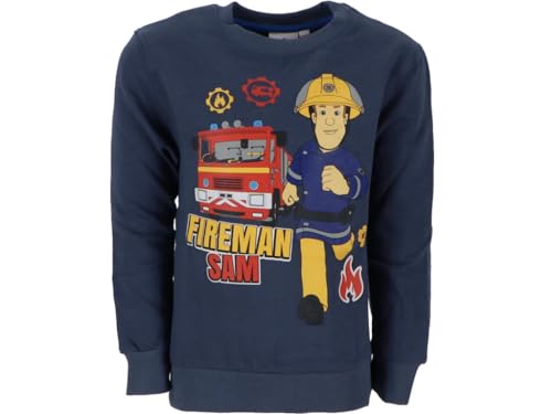 Feuerwehrmann Sam Sweatshirt (DE/NL/SE/PL, Numerisch, 98, 104, Regular)