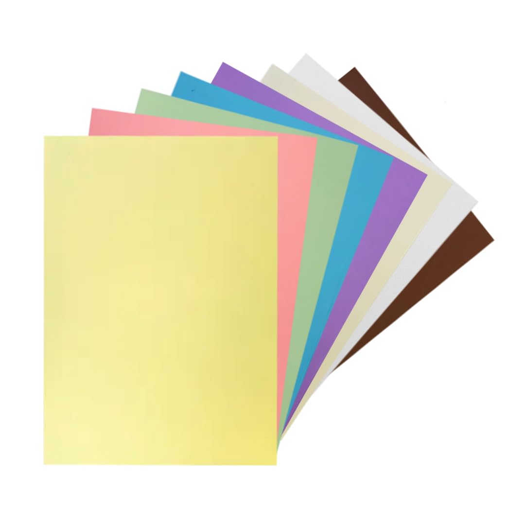 Pack of 800 A4 Assorted Easter Coloured 75gsm Craft Paper Sheets – 8 Colours (100 Each)