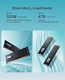 ACEMAGIC Mini PC Ryzen 3 3300U (Beats N150/N97，Up to 3.5 Ghz), 16GB RAM 256GB SSD Mini Desktop Computers Office Home Business HTPC Proxmox, Triple 4K Display, WiFi, BT, USB-C, DP, Type-C PD, HDMI 2.1 - Image 4