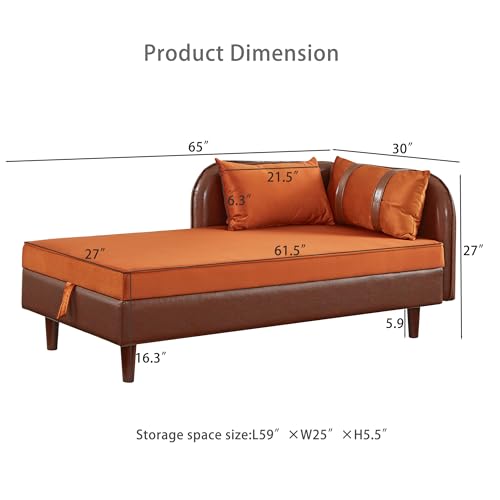 Sillón Lounge Plegable Marrón Claro miniatura 3