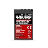 Zuverlässige Ladekapazität (1100mAh | Neuste Chip-Generation 2019), kein Memory-Effekt