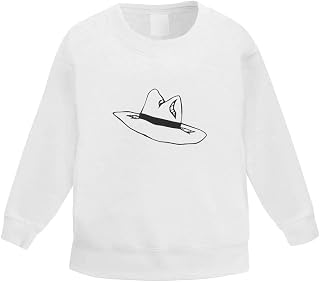 Azeeda 'Hat' Kid's Sweatshirt/Jumper (3-4 Years) (KW00007957)