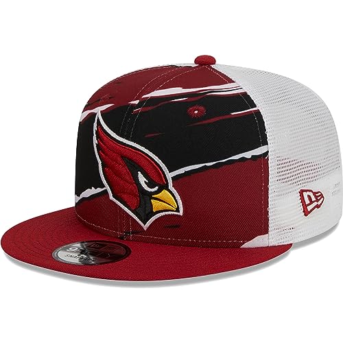 New Era Men's Cardinal Arizona Cardinals Tear Trucker 9FIFTY Snapback Hat