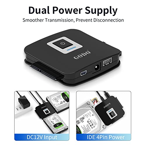 Adaptador SATA IDE a USB 3.0 GODO para solucionar error de disco que no arranca 5