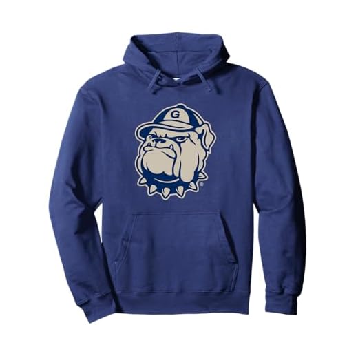 Georgetown Hoyas Mascot Navy Officially Licensed Pullover Hoodie