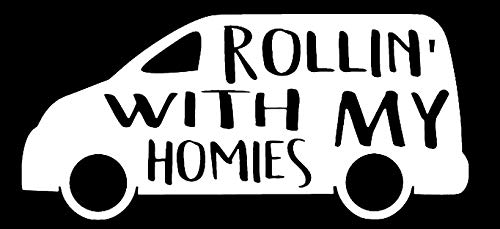 Rollin' with My Homies Vinyl Sticker