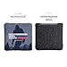 ACA Synergy Soft Professional Cornhole Bags Dual Sided Regulation 6x6 Set of 4 Retro Stripes Sasquatch Navy