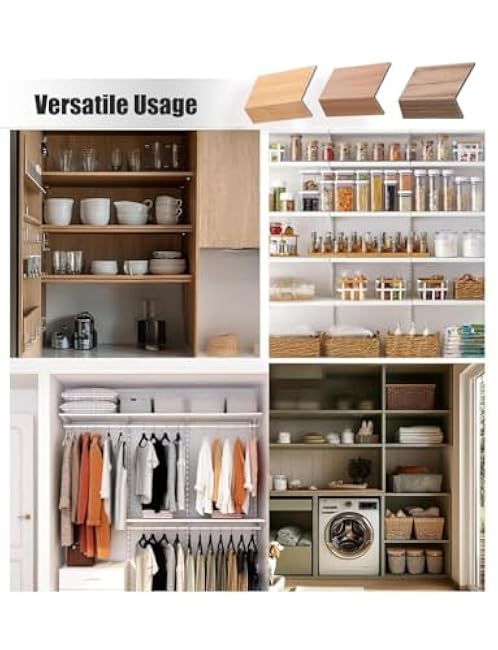 5 Pack Wire Rack Covers for Shelves,Imitation Wood-Look Wire Shelf Cover,Shelf Liner for Kitchen Bathroom Office Shelving(Light Brown,100x40cm/39x16in)