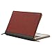 MOSISO PU Leather Zippered Case Only for MacBook Pro 13 Inch with Retina Display No CD-ROM (A1502 / A1425, Version 2015/2014 / 2013 / end 2012), Vintage Classic Premium Book Sleeve Cover, Wine Red