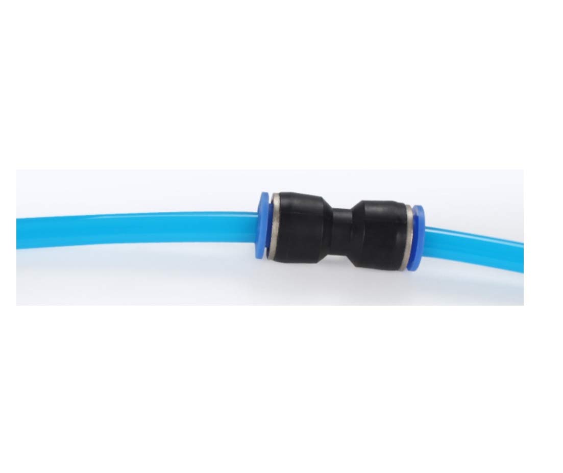 8 Raccordi Rapidi A T Per Tubi Pneumatici - Othmro PE-8, Blu, Diametro 8mm, Connettori A Innesto Per Aria Compressa