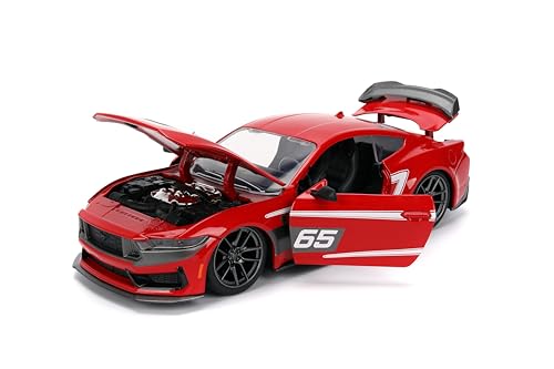 Jada Toys Bigtime Muscle 1:24 Ford Mustang Dark Horse Rojo miniatura 5