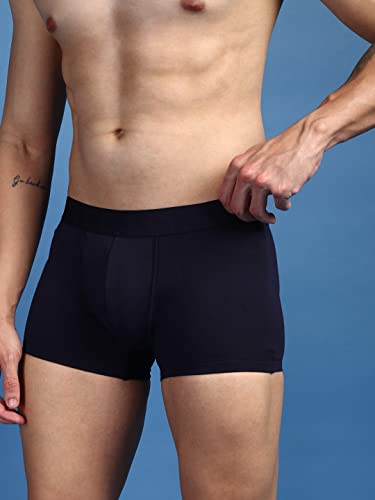 Image of ONN UK Classic Men's Ultra Soft Modal Fabric Mini Trunk with Feather Touch Ultra Soft Waistband (Pack of 1)