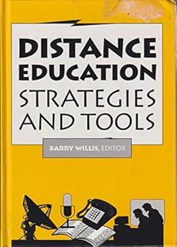 Hardcover Distance Education: Strategies and Tools Book